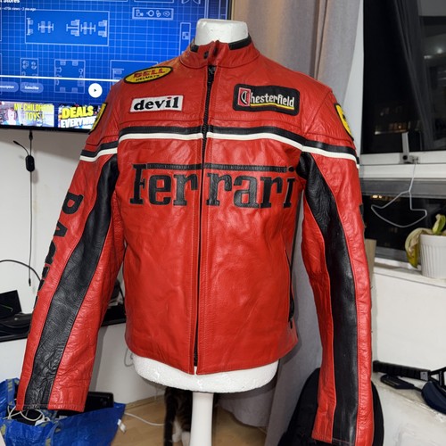 Giacca pelle vintage - pelle,