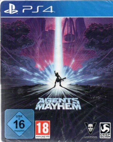 Agents mayhem steelbook - mayhem,