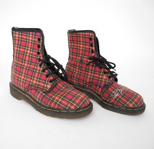 Anfibi Dr. Martens tartan scozzese 1460 8 fori n36 classic Punk Mod Rock -48P