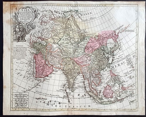 Stampa antica asia tobias - asia,