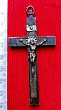 Crocefisso antico -ottone e