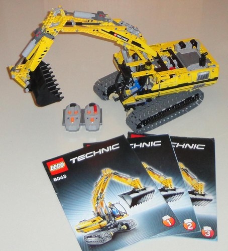 Lego technic 8043 escavatore - lego,