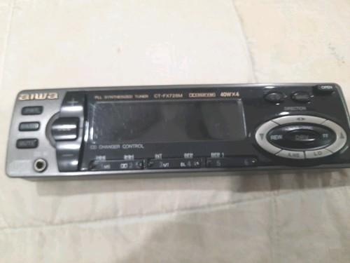 Aiwa faceplate tuner - aiwa,
