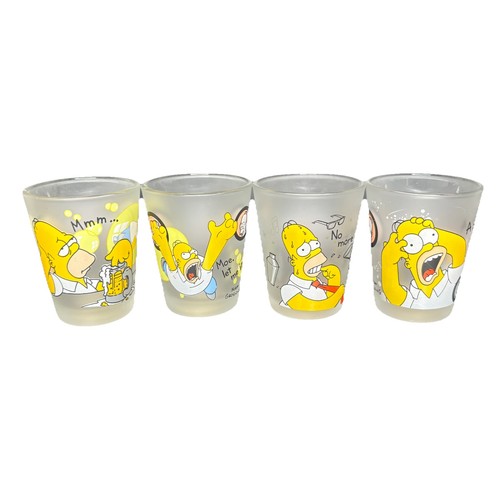 The simpson shot glasses - the,