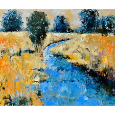 Dipinto olio paesaggio