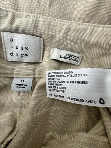 Pantaloni kaki elasticizzati