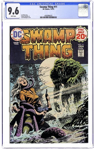 Swamp thing cgc 6 1974 - swamp, 9.6