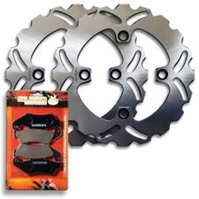 Front Brake Rotor+Pads for