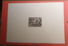 incisione acquaforte  " Valeria Vecchia " Fiumicino XX "