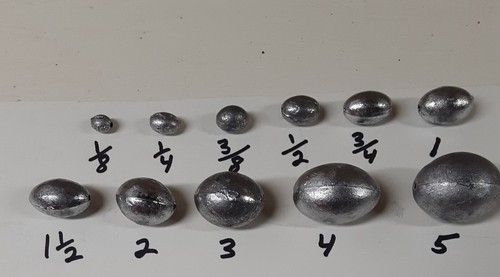 Egg sinkers quantità100 - egg, a
