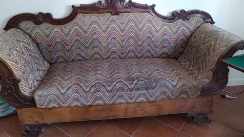 Divano barca noce 800 - divano, '800