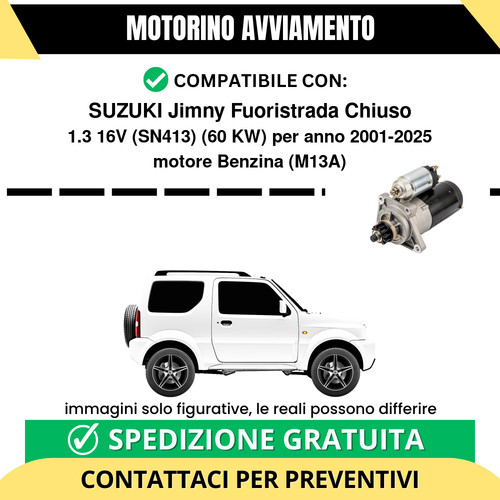 Motorino avviamento suzuki - motorino,
