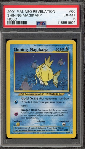 Pokemon shining magikarp neo - shining,