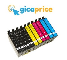 10 Cartucce Compatibili Per EPSON T0711 T0712 T0713 T0714 - CHIP AGGIORNATO