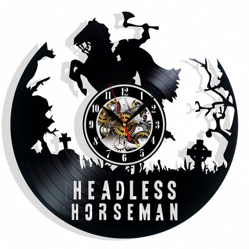 Orologio parete vinile - orologio, da