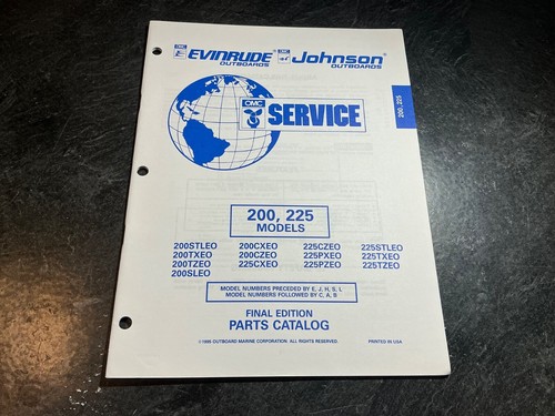 1995 johnson evinrude 200 - johnson, &