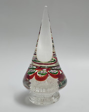 Albero di Natale Millefiori in Vetro di MURANO Art Glass  Soprammobile Vintage