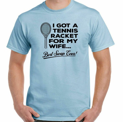 Tennis shirt uomo divertente - t-shirt,