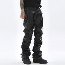 Uomo Metallizzato Lucido Nero