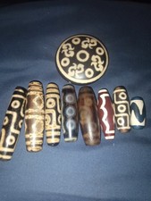 Set di 9 Perline Tibetane Old