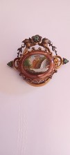 Antique gold brooch - gold,