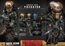 PREORDER DEPOSIT 20% HOT TOYS Alien vs. Predator 1/6 Broken Tusk Predator 35 cm