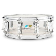 Ludwig vistalite snare drum - snare,