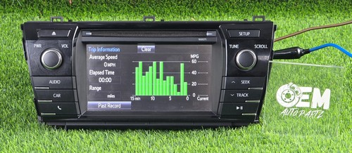 2014 2018 toyota corolla - corolla, radio