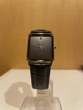 Orologio SEIKO Dolce 7731-5220 24 mm quadrante oro nero quarzo vintage 2 1985 US DDP