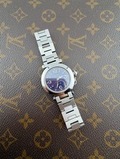 Cartier Pasha C Big Date Blue