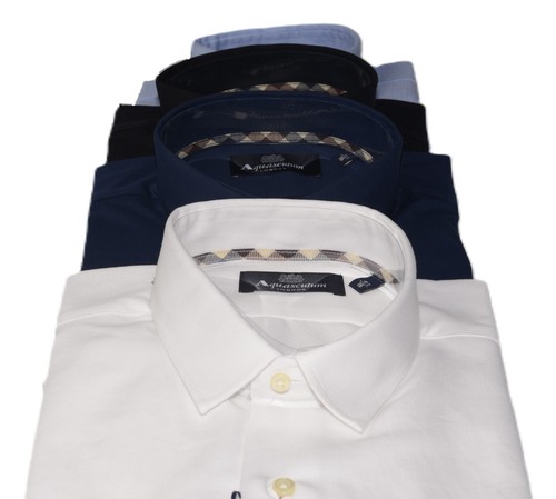 Camicie uomo cotone manica