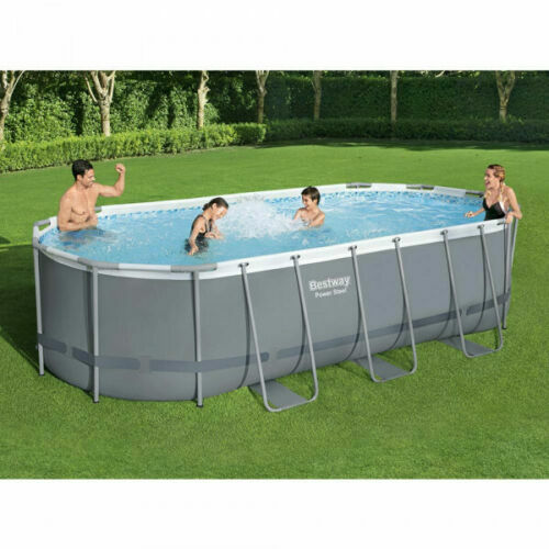 Piscina fuori terra ovale