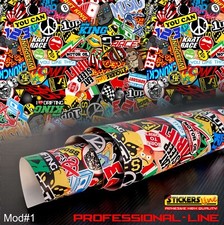 Pellicola stickers bomb car - pellicola,