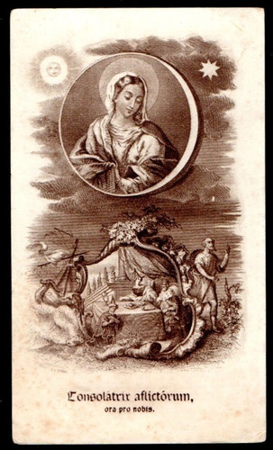 Santino antico madonna - de,