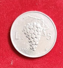 Italia lire 1950 - 5, qfdc