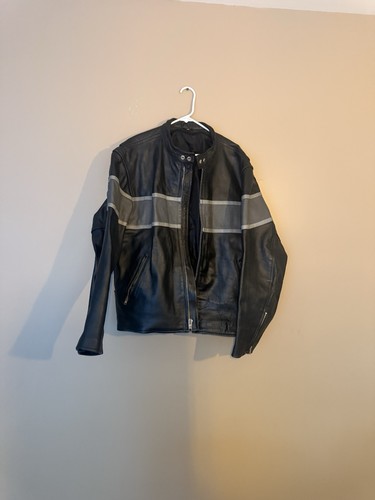 Giacca moto vintage pelle - vintage,