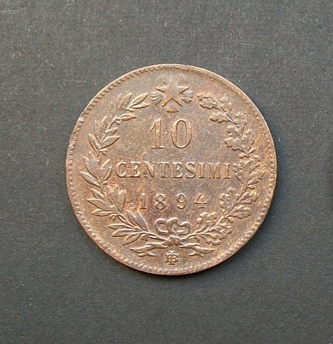 Centesimi 1894 segno - centesimi,
