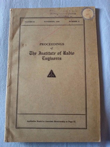 Proceedings ire institute - proceedings,