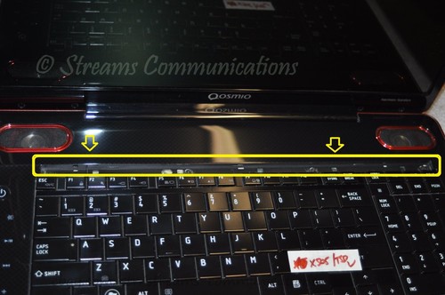 Toshiba qosmio x505 - toshiba,