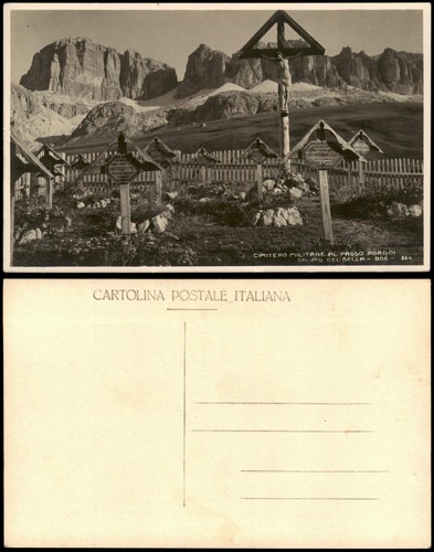 Cimitero dei soldati alto - cimitero,