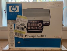 HP Deskjet 6940dt stampante fotografica digitale a getto d'inchiostro - nuova in scatola originale sigillata 6940