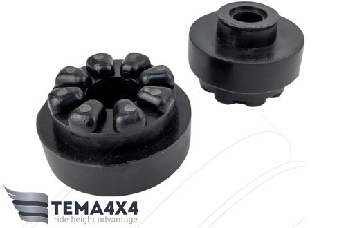 Tema4x4 25mm rear coil spacers - 25mm,