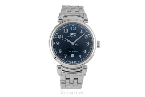 Iwc vinci blue dial acier - vinci,