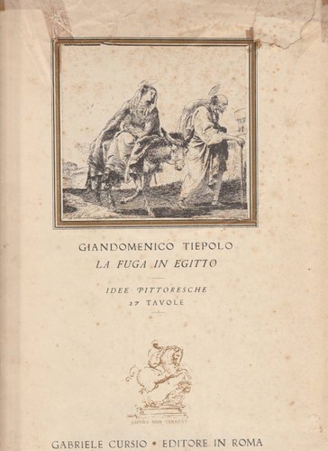 Giandomenico tiepolo fuga - giandomenico,
