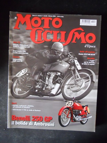 Motociclismo epoca 2006 - d’epoca, 2