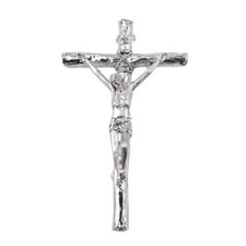 Crocifisso in Resina Argentata