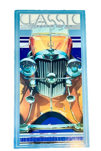 Poster vintage 1978 - 1978, mercedes