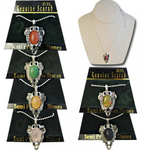 Scarabeo collana gemma - scarabeo,