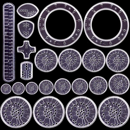 Uoeo spirografo per disegno - -,