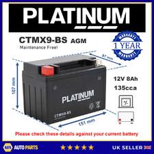 Batteria Moto CTMX9BS GS